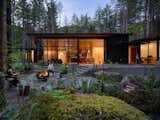They Built Their Home Around a Grove of Ancient Stumps in the Washington Woods