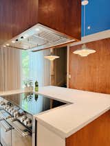 The island and its 48" AGA Mercury induction range.