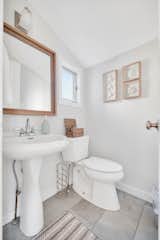Bath Room and Pedestal Sink  Photo 1 of 16 in Sweet Beach Home by Stacie St. Jarre