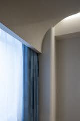 Bedroom, Light Hardwood Floor, and Wall Lighting  Photo 12 of 20 in S Apartment 602 by HARUKI OKU DESIGN