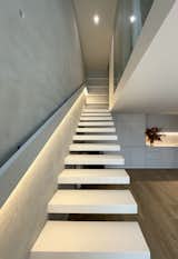 The floating stairs