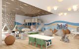 Kids Room, Playroom Room Type, Pre-Teen Age, Teen Age, Bench, Chair, Toddler Age, and Neutral Gender Kids Club  Photo 7 of 8 in LUXURY BEACH RESORT by Naut Studio