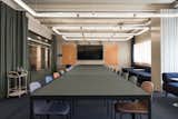 Large conference room with sliding wall