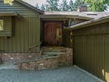 Exterior - Solid Walnut Slab Door