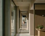 Hallway and Limestone Floor  Photo 8 of 16 in House Be by a2o architecten