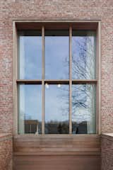 Exterior, House Building Type, Green Roof Material, Brick Siding Material, Glass Siding Material, Wood Siding Material, and Flat RoofLine  Photo 5 of 15 in House Hh by a2o architecten