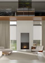 Living Room and Standard Layout Fireplace  Photo 12 of 30 in 2B HOUSE INTERIOR by ZROBIM architects