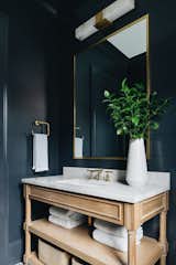 Bath Room, Marble Counter, and Pedestal Sink  Photo 11 of 29 in Margaritaville by Jennifer McGraw
