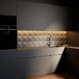 Kitchen  Photo 5 of 11 in Waterproof gypsum 3D panels by Wall Deco