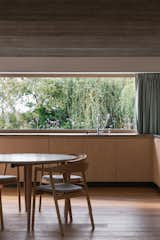 Kitchen, Metal Counter, Drop In Sink, Wood Cabinet, and Medium Hardwood Floor  Photo 12 of 35 in House in Zbraslav by Alex Shoots Buildings