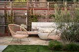 Organic style backyard designed by Yardzen