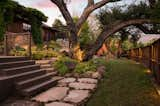 Rustic Santa Barbara backyard - Yard design by Yardzen, Installation by EcoLawn SB