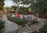 Rustic Santa Barbara backyard - Yard design by Yardzen, Installation by EcoLawn SB