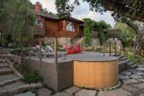 Rustic Santa Barbara backyard - Yard design by Yardzen, Installation by EcoLawn SB