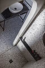 Bath Room, Marble Counter, Open Shower, and Terrazzo Floor Bathroom, detail  Photo 19 of 20 in Fabula's house by Vania Viscardi