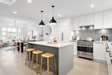 Kitchen  Photo 12 of 16 in Comfortable, Contemporary Living: High Street Rowhomes at Southlands by PUBLiSH