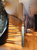 Spiral staircase.