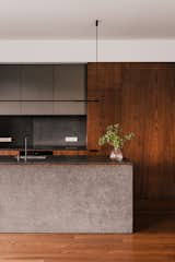 Kitchen  Photo 6 of 37 in Park view apartment where walnut wood plays a leading role by LBWA