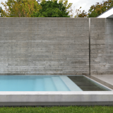 The concrete pool