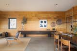 Custom table built by the architect.