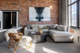 Living Room, Sectional, Coffee Tables, and Chair  Photo 5 of 27 in Flour Mill Loft by Fantastic Frank