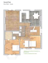 ground floor plan floor finishes study