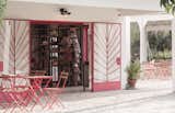 Doors, Metal, Exterior, and Swing Door Type  Photo 14 of 20 in Makura's farm olive press and coffee shop by Ofer Avshalom