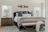 Master Bedroom fully revamped with new furniture, decor, rugs and custom pillows.