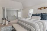 A full view of how the dressing room and master bedroom flow together and just feel so intentional.