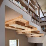 Living Room and Medium Hardwood Floor Designed by Tan Yamanocuhi & AWGL  Photo 16 of 20 in A Cat Tree House by Tan Yamanouchi & AWGL