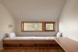 Kids Room, Bed, Teen Age, Toddler Age, Pre-Teen Age, Medium Hardwood Floor, and Bedroom Room Type Mezzanine bedroom  Photo 17 of 27 in Le Grand Bercail by L. McComber Architecture Vivante