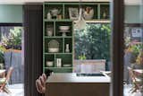Bespoke shelving and kitchen island