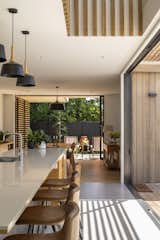 Kitchen view to afternoon deck