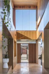 Hallway and Ceramic Tile Floor Newport Houses - House 1  Photo 5 of 19 in Newport Houses by Kiri Sawtell