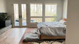 Bedroom, Bed, and Light Hardwood Floor  Photo 18 of 21 in Midcentury House by Tyler Parker