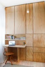 Office / guest room dual function room with smart carpentry 