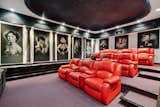 Your own movie theatre with custom paintings of classic movie stars