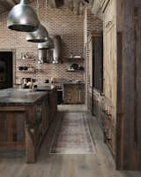 Industrial Kitchen by Bond Design Company