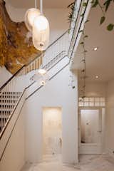 Hallway and Marble Floor Atrium  Photo 12 of 30 in Historic Canal Home in Amsterdam by Amy Deutcher