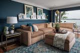 Living Room  Photo 2 of 10 in Teal Appeal in Grosse Ile by Concetti