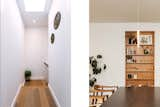 Skylight above stair (Left) and Kitchen Island (Right) 