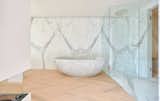Statuario marble bathtub
