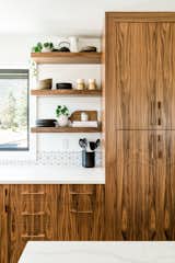 Kitchen cabinet and decor close up