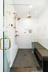 Ensuite custom tiled shower