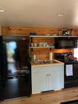 Cabin was “dry” and this is our new kitchen with running water
