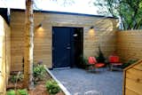 View of Garage from Garden