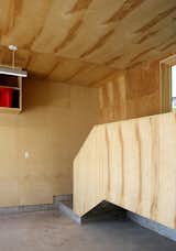 View of Plywood Covered Guard