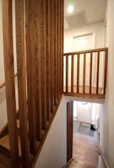 Staircase, Wood Tread, and Wood Railing Interior Stair   Photo 2 of 5 in House Addition in Dufferin Grove by Leo Mieles