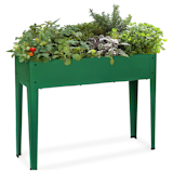 FOYUEE Raised Garden Bed for Vegetables Elevated Planter Box with Legs