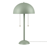 Novogratz x Globe Electric 21" 2-Light Sage Green Table Lamp